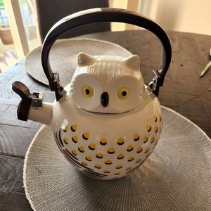 Owl Teapot NWoT